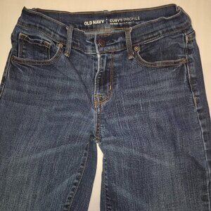 Old Navy Ladie's Curvy-Mid-Rise skinny Jeans with 25" waist/Tall